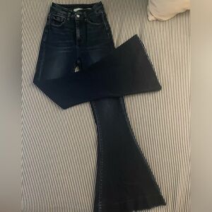 Kancan Signature Skye High Super Flare Denim